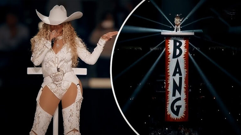 Beyoncé Sparks Controversy with ‘Banned Gesture’ During Christmas Day NFL Halftime Show