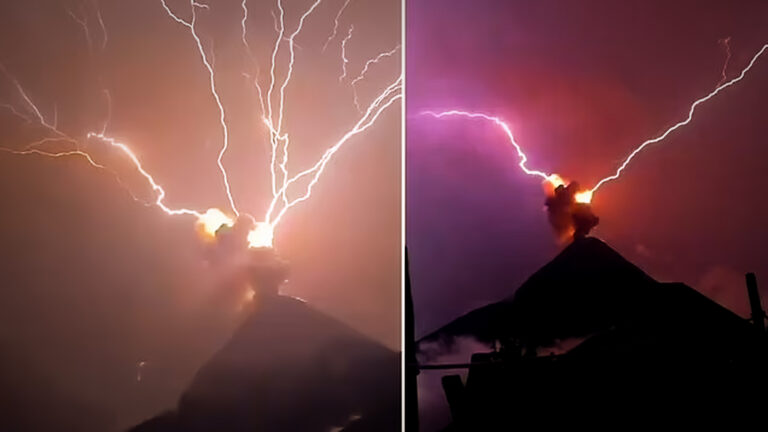 The Gruesome Beauty of Volcanic Lightning