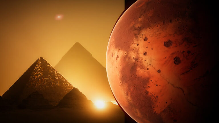 Classified CIA Experiment Claims Life Existed on Mars: The Mystery of Martian Pyramids